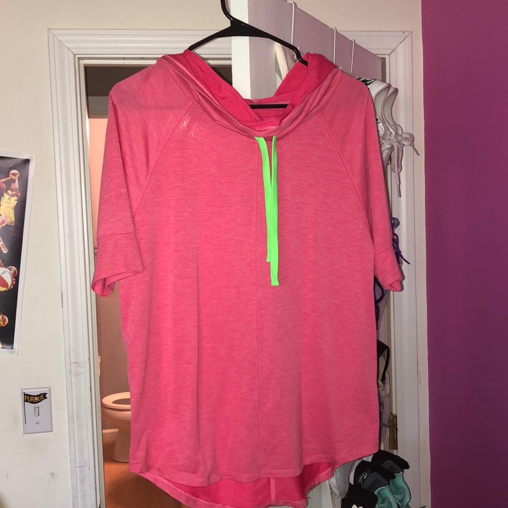Pink Shirt with Hood
